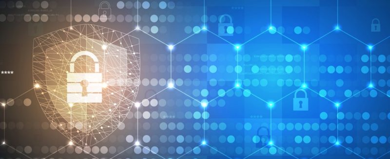 Digital padlock over a network of data connections